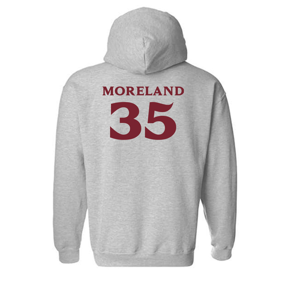 Elon - NCAA Football : Owen Moreland - Classic Fashion Shersey Hooded Sweatshirt-1