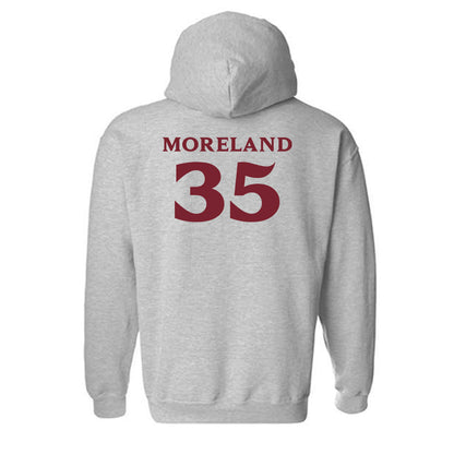 Elon - NCAA Football : Owen Moreland - Classic Fashion Shersey Hooded Sweatshirt-1
