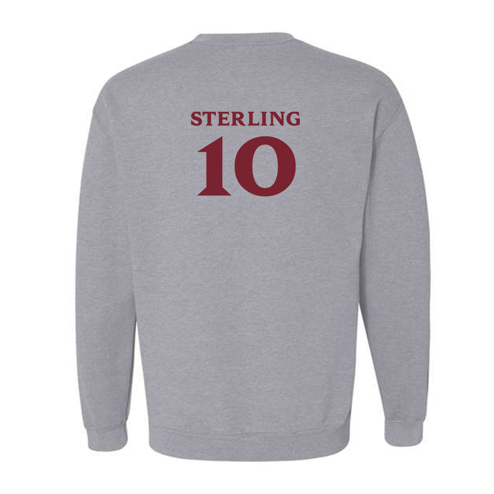 Elon - NCAA Baseball : Nate Sterling - Classic Fashion Shersey Crewneck Sweatshirt-1