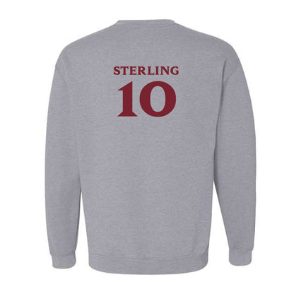 Elon - NCAA Baseball : Nate Sterling - Classic Fashion Shersey Crewneck Sweatshirt-1