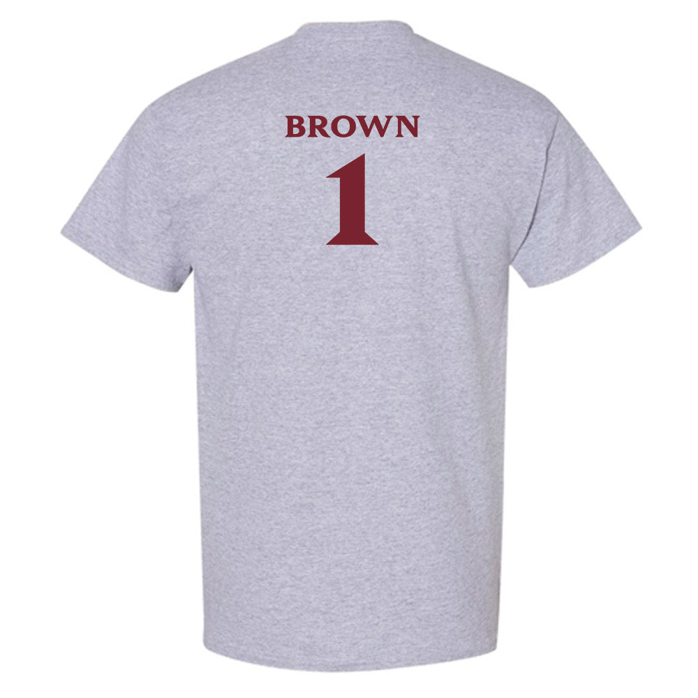 Elon - NCAA Football : Jevean Brown - Classic Fashion Shersey T-Shirt-1