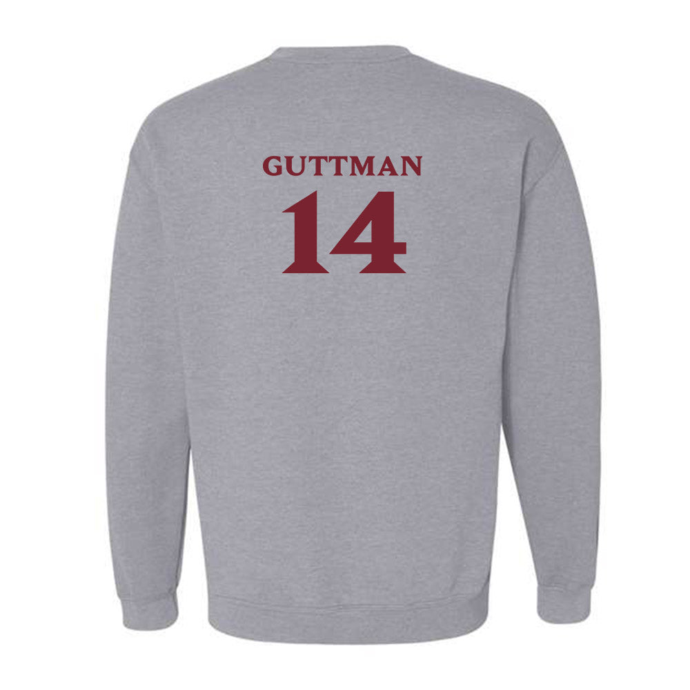 Elon - NCAA Football : Elijah Guttman - Classic Fashion Shersey Crewneck Sweatshirt-1