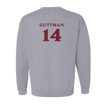 Elon - NCAA Football : Elijah Guttman - Classic Fashion Shersey Crewneck Sweatshirt-1
