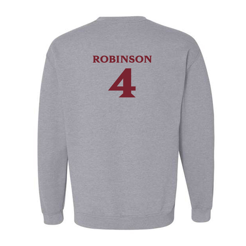 Elon - NCAA Football : Josiah Robinson - Classic Fashion Shersey Crewneck Sweatshirt-1