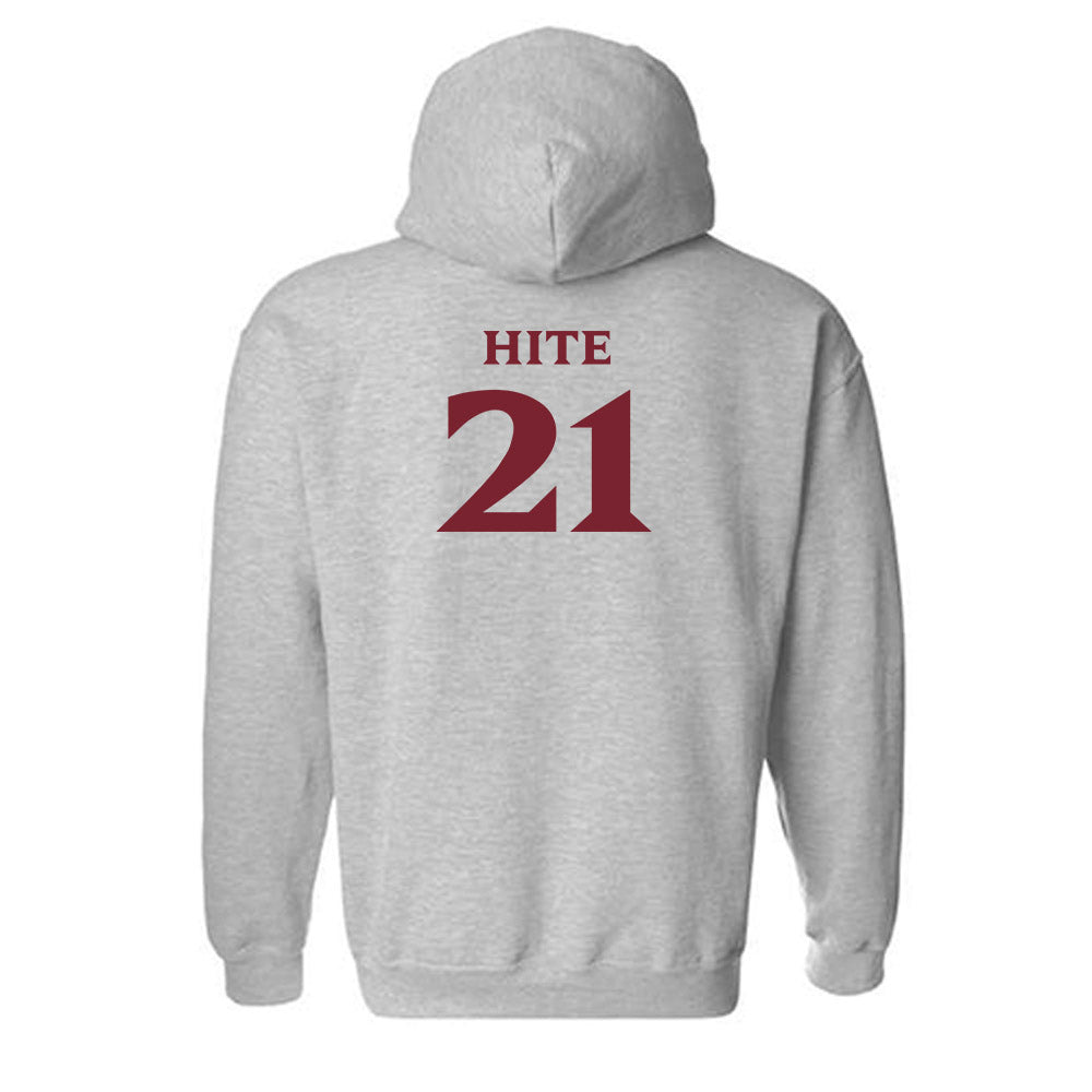 Elon - NCAA Football : Derek Hite - Classic Fashion Shersey Hooded Sweatshirt-1