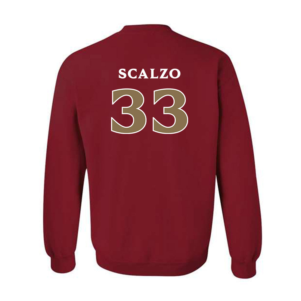 Elon - NCAA Women's Lacrosse : Lizzie Scalzo - Classic Fashion Shersey Crewneck Sweatshirt-1