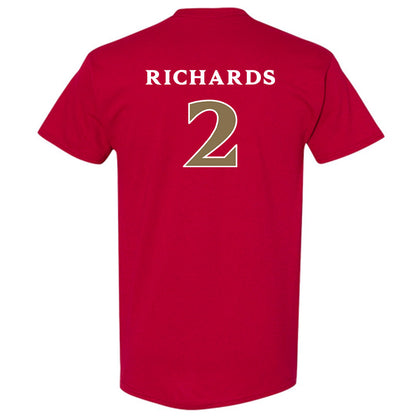 Elon - NCAA Baseball : Liam Richards - Classic Fashion Shersey T-Shirt-1