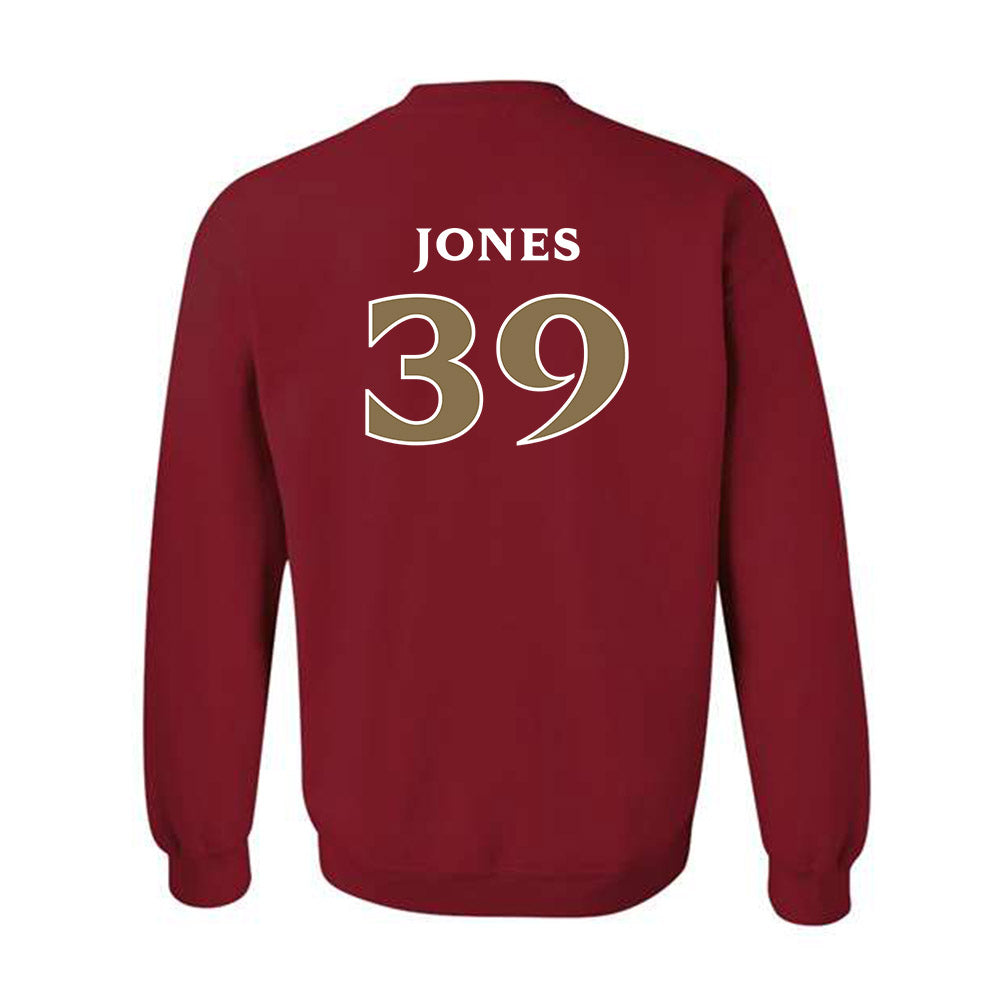 Elon - NCAA Football : Nick Jones - Classic Fashion Shersey Crewneck Sweatshirt-1