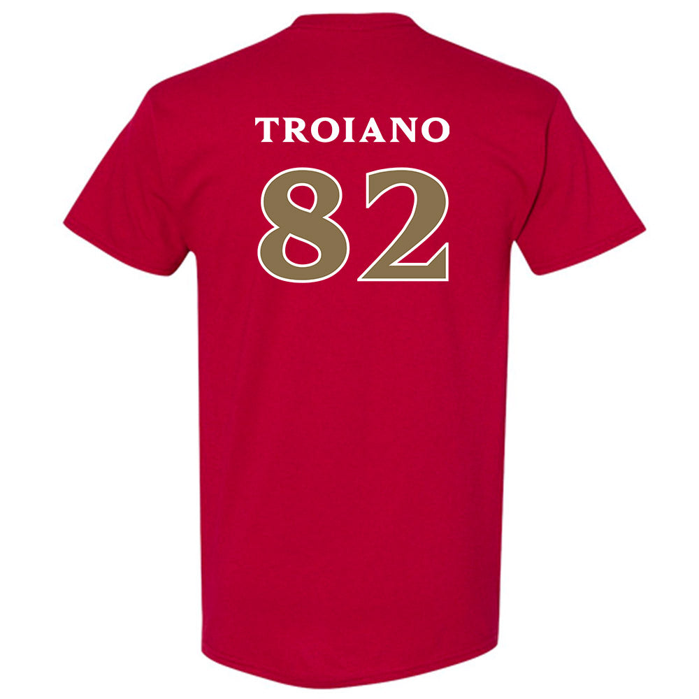 Elon - NCAA Football : Max Troiano - Classic Fashion Shersey T-Shirt-1