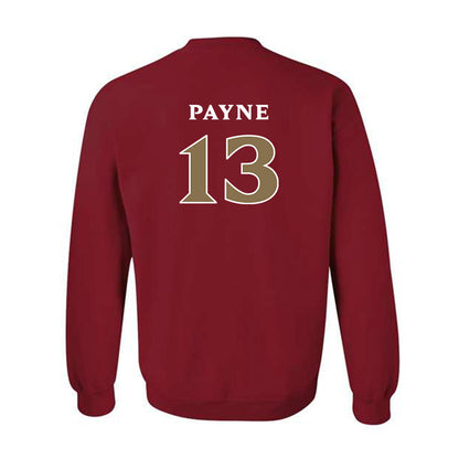 Elon - NCAA Football : Tanner Payne - Classic Fashion Shersey Crewneck Sweatshirt-1