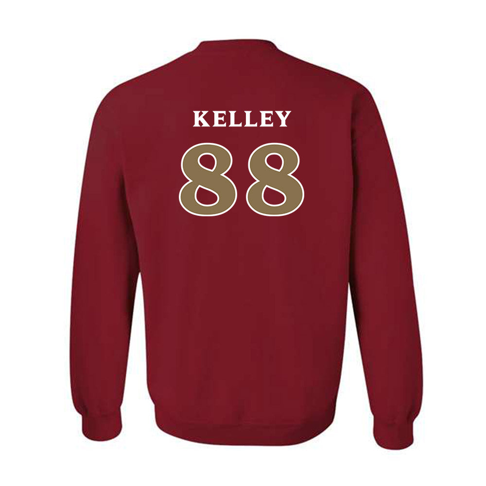 Elon - NCAA Football : Owen Kelley - Classic Fashion Shersey Crewneck Sweatshirt-1