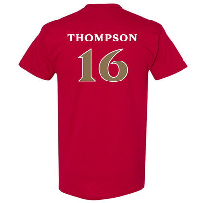 Elon - NCAA Men's Soccer : Diego Thompson - Classic Fashion Shersey T-Shirt-1