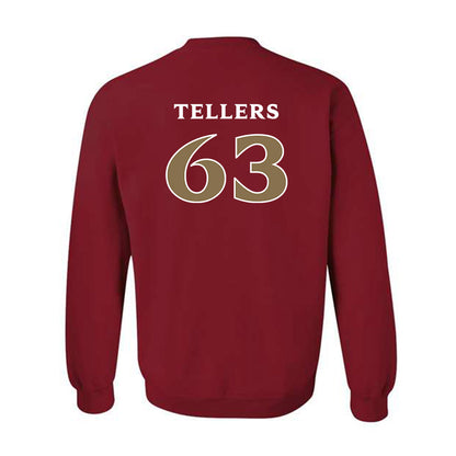 Elon - NCAA Football : Will Tellers - Classic Fashion Shersey Crewneck Sweatshirt-1