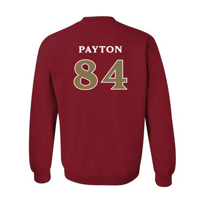 Elon - NCAA Football : Josiah Payton - Classic Fashion Shersey Crewneck Sweatshirt-1