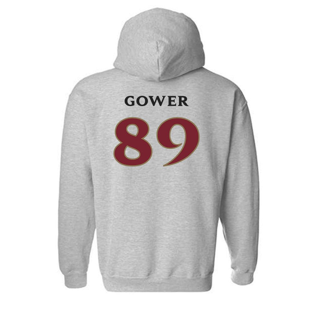 Elon - NCAA Football : Braden Gower - Classic Fashion Shersey Hooded Sweatshirt-1