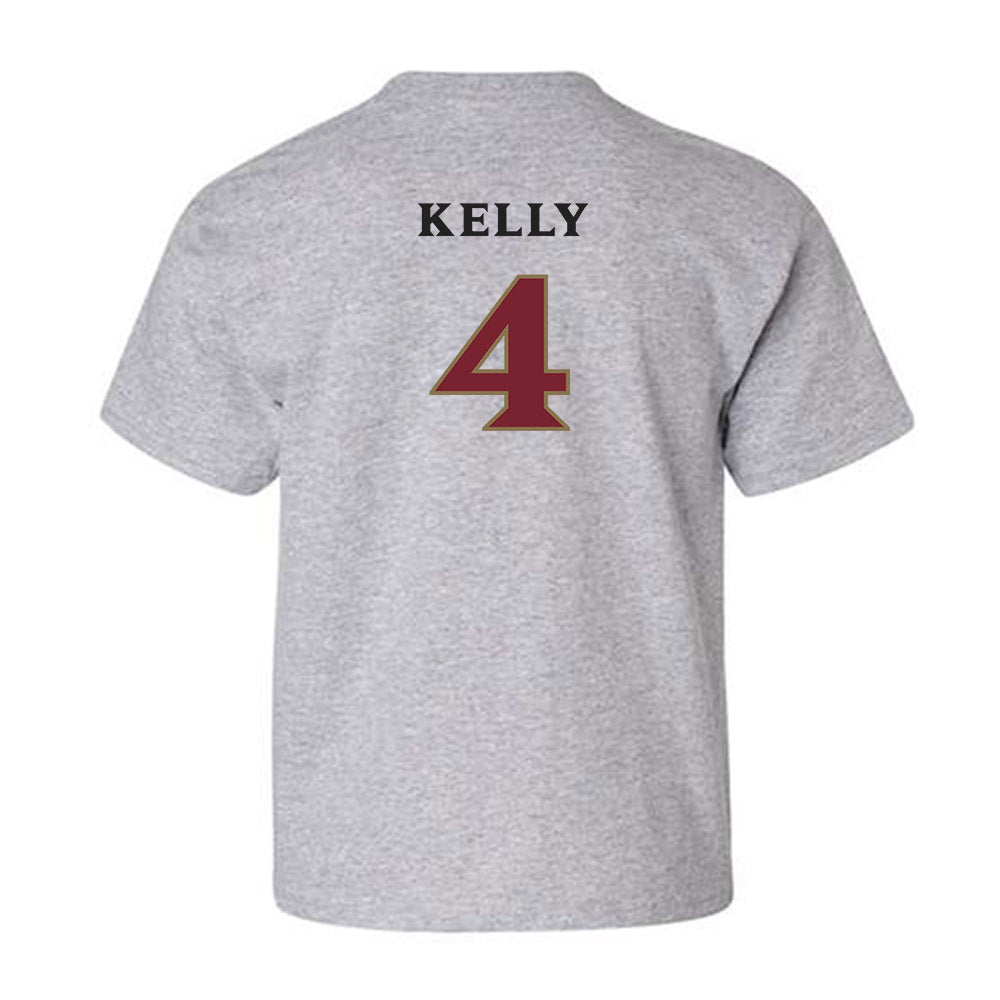 Elon - NCAA Football : Nhycer Kelly - Classic Fashion Shersey Youth T-Shirt-1