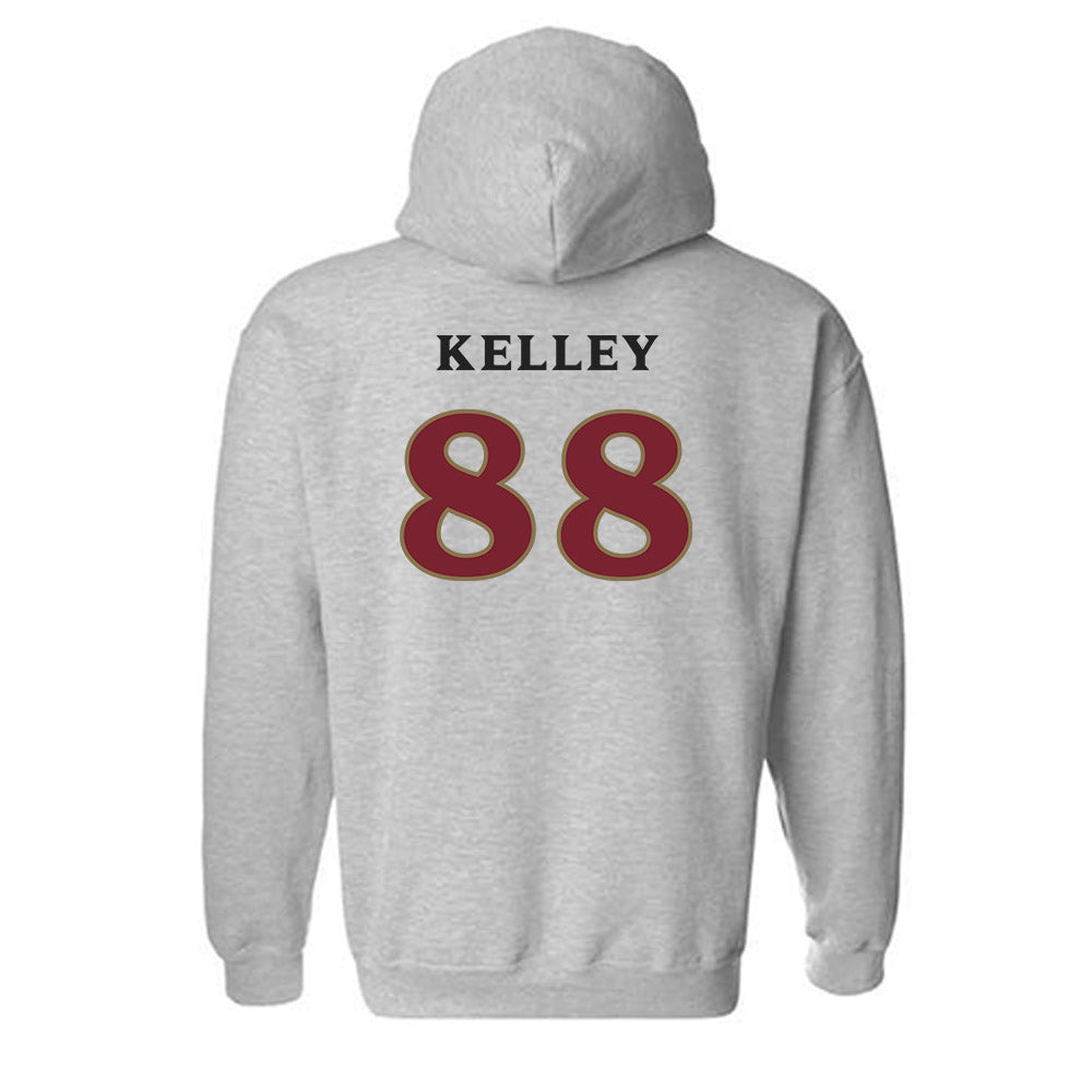 Elon - NCAA Football : Owen Kelley - Classic Fashion Shersey Hooded Sweatshirt-1