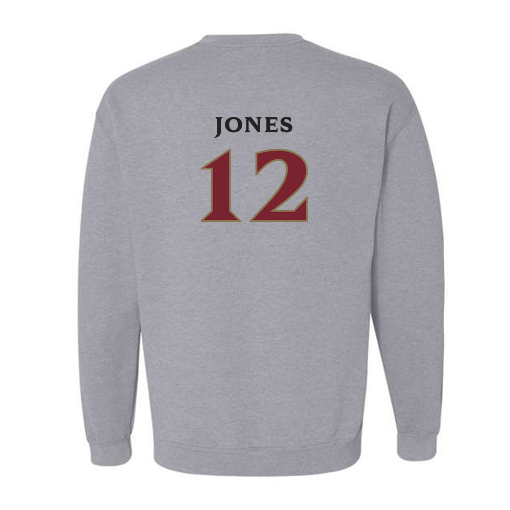 Elon - NCAA Football : Eric Jones - Classic Fashion Shersey Crewneck Sweatshirt-1
