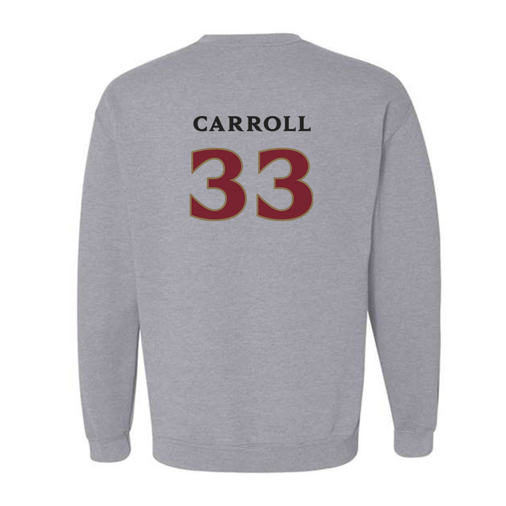 Elon - NCAA Football : Brodie Carroll - Classic Fashion Shersey Crewneck Sweatshirt-1