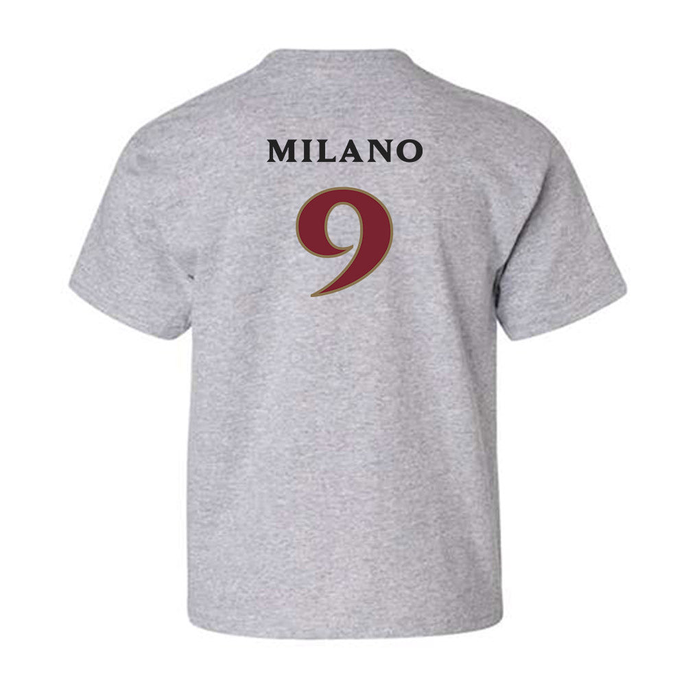 Elon - NCAA Women's Soccer : Gia Milano - Classic Fashion Shersey Youth T-Shirt-1