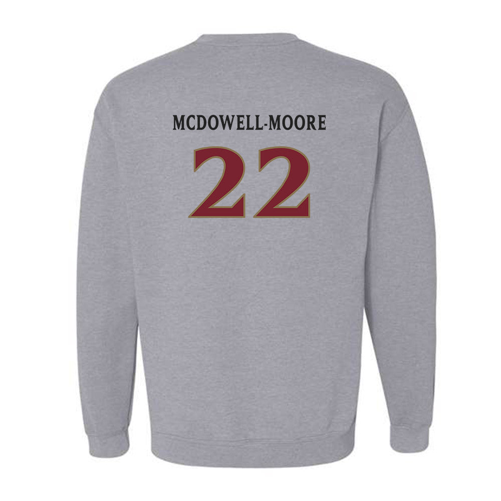 Elon - NCAA Football : Kamerin McDowell-Moore - Classic Fashion Shersey Crewneck Sweatshirt-1