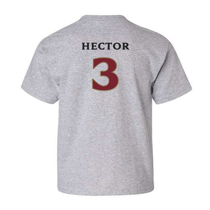 Elon - NCAA Football : Cj Hector - Classic Fashion Shersey Youth T-Shirt-1