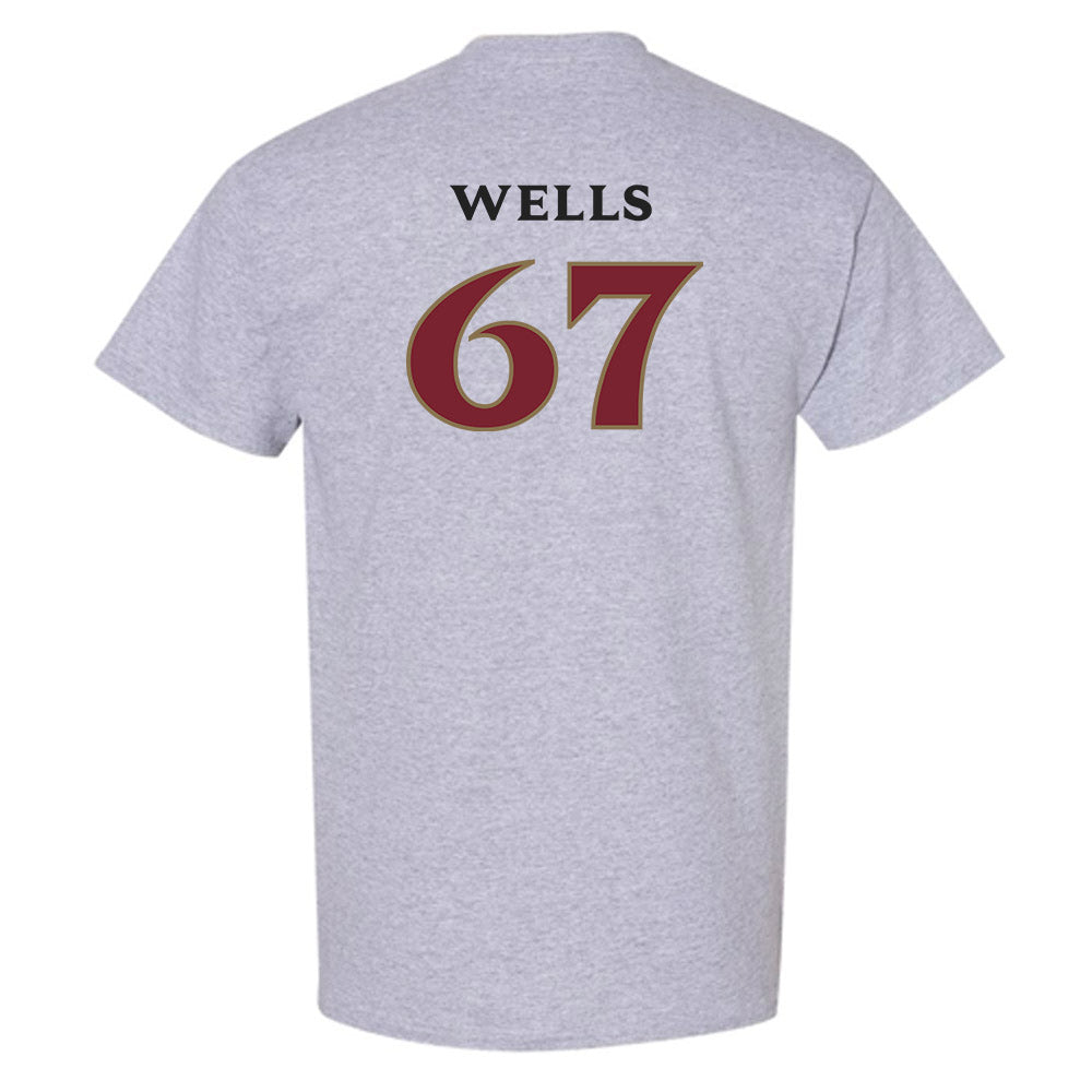 Elon - NCAA Football : Eli Wells - Classic Fashion Shersey T-Shirt-1