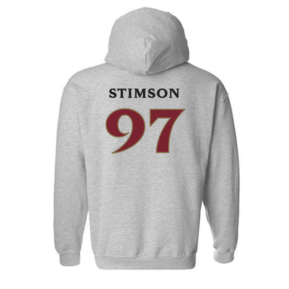 Elon - NCAA Football : Carter Stimson - Classic Fashion Shersey Hooded Sweatshirt-1