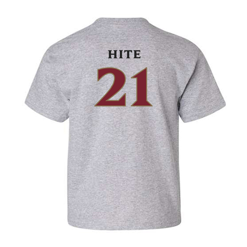 Elon - NCAA Football : Derek Hite - Classic Fashion Shersey Youth T-Shirt-1