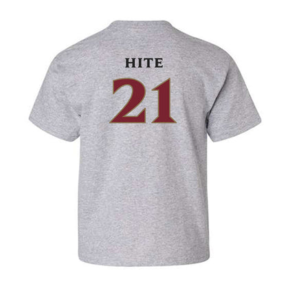 Elon - NCAA Football : Derek Hite - Classic Fashion Shersey Youth T-Shirt-1