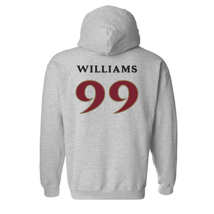 Elon - NCAA Football : Geren Williams - Classic Fashion Shersey Hooded Sweatshirt-1