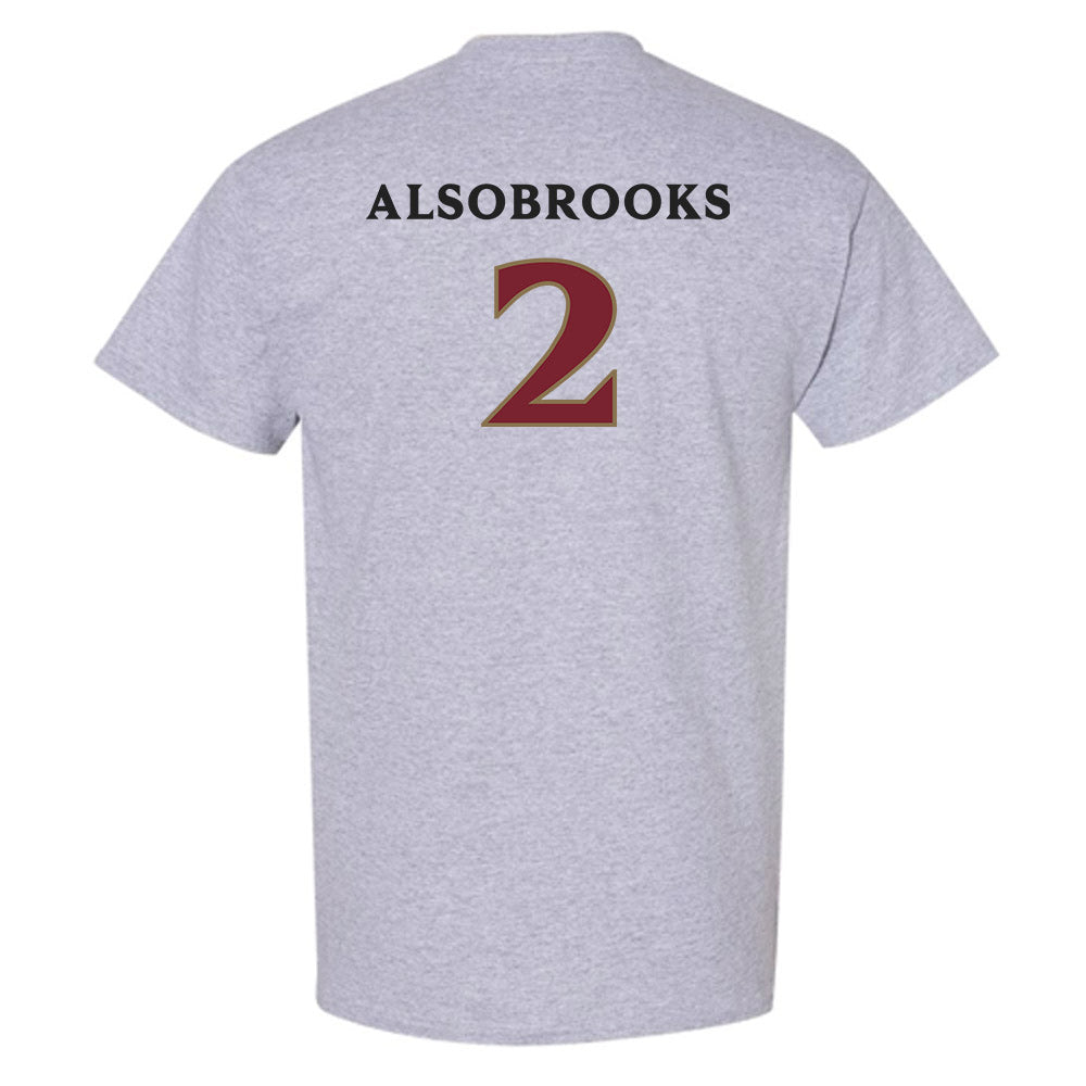 Elon - NCAA Football : Senquavious Alsobrooks - Classic Fashion Shersey T-Shirt-1