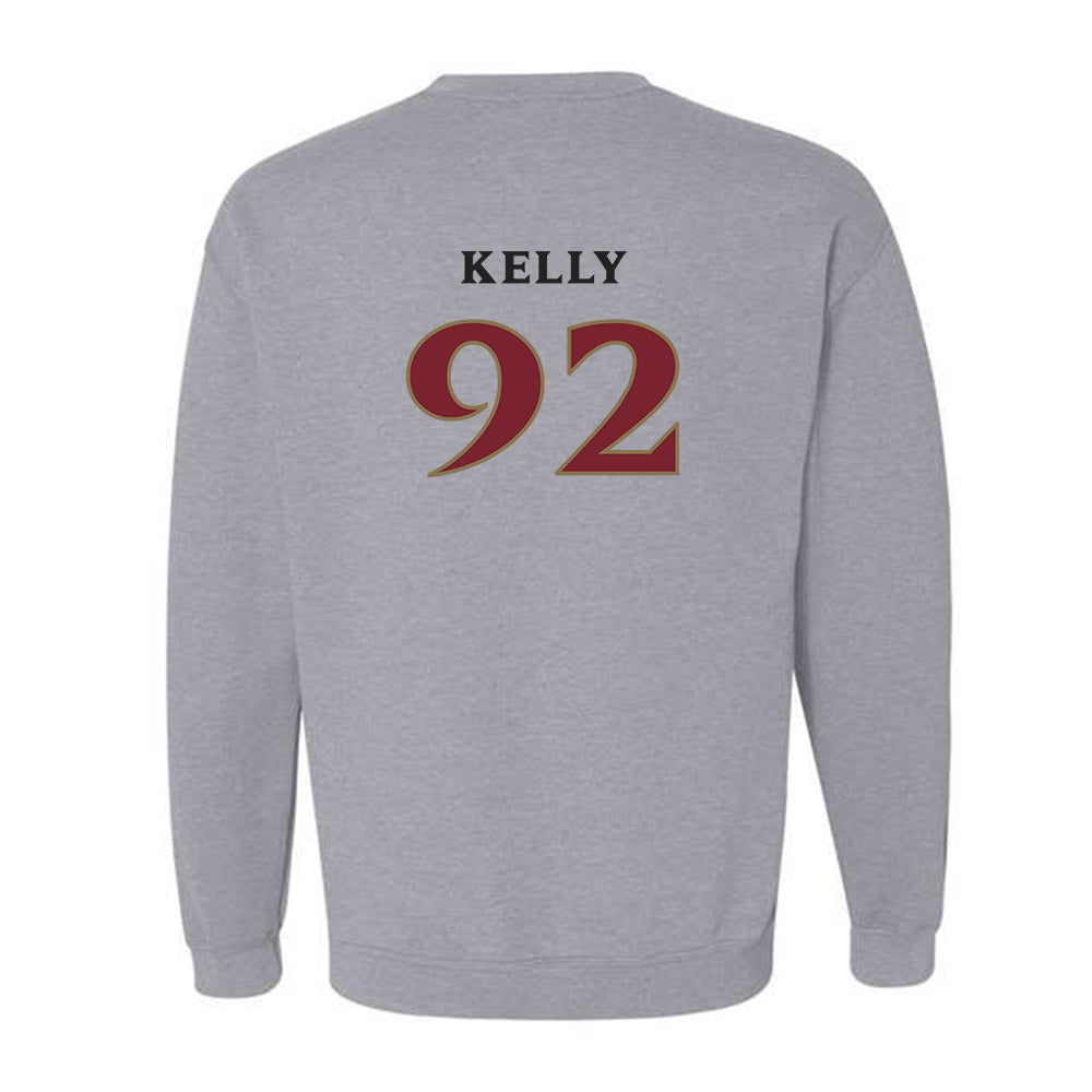 Elon - NCAA Football : Nhycer Kelly - Classic Fashion Shersey Crewneck Sweatshirt-1