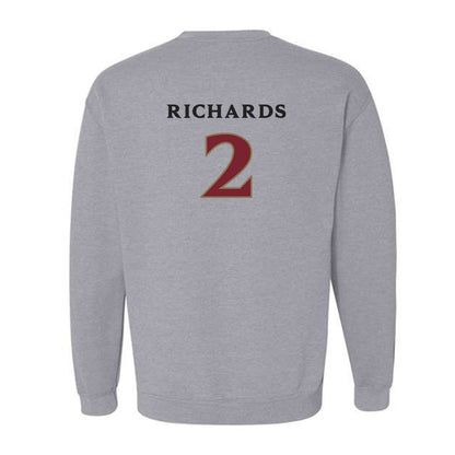 Elon - NCAA Baseball : Liam Richards - Classic Fashion Shersey Crewneck Sweatshirt-1