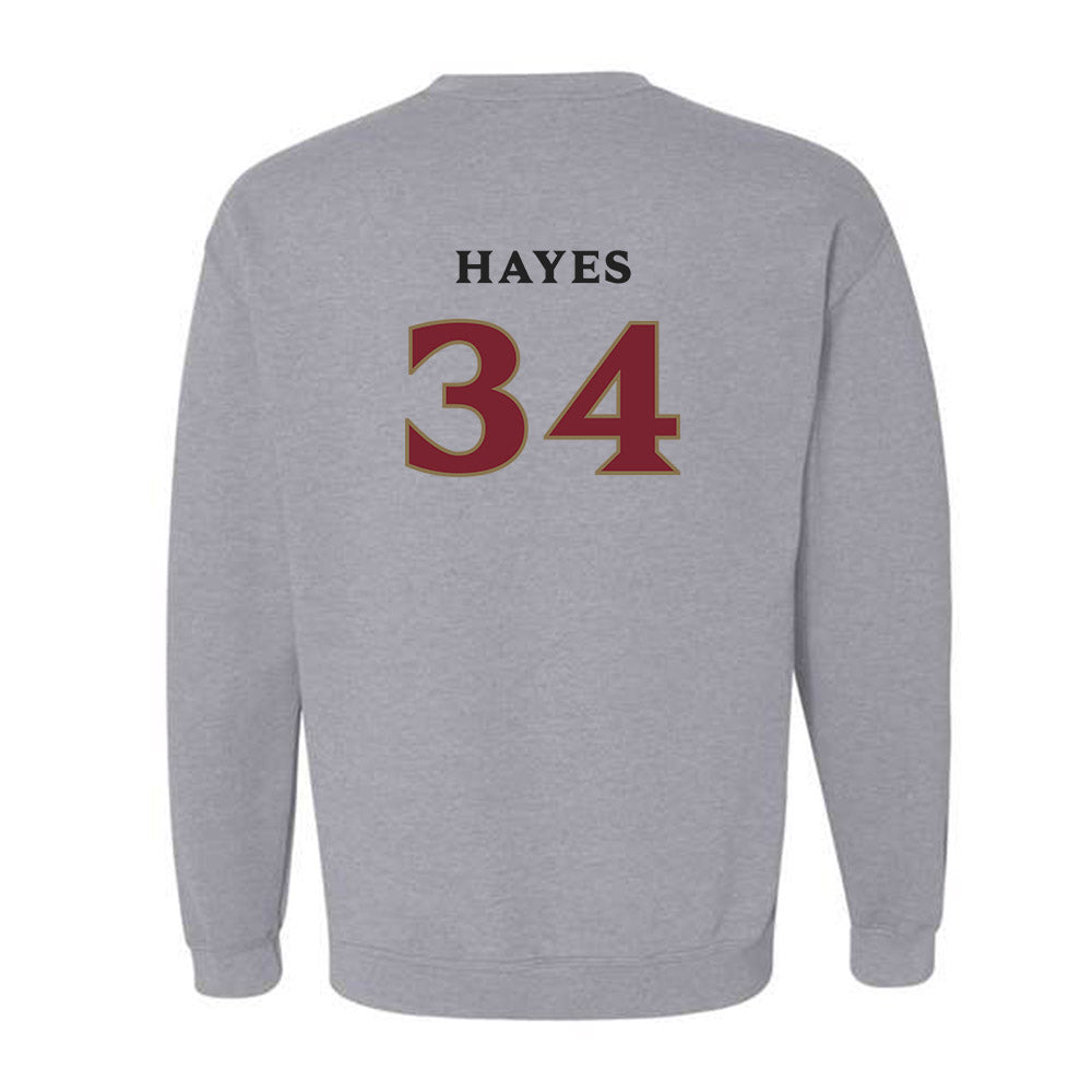 Elon - NCAA Football : Nathan Hayes - Classic Fashion Shersey Crewneck Sweatshirt-1