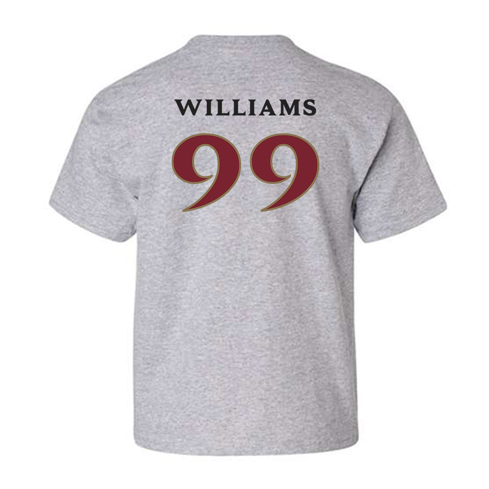 Elon - NCAA Football : Geren Williams - Classic Fashion Shersey Youth T-Shirt-1