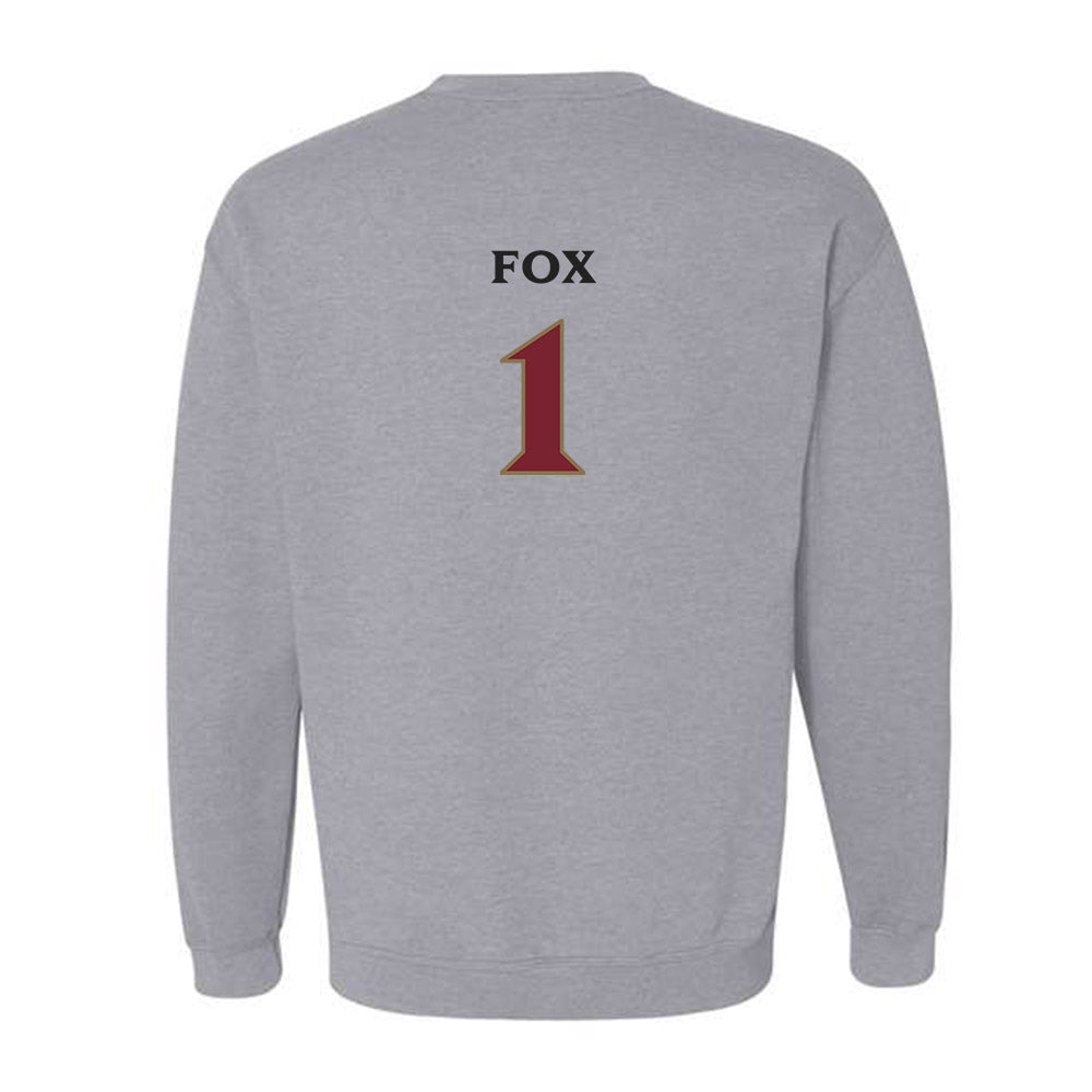 Elon - NCAA Women's Basketball : Ashanti Fox - Classic Fashion Shersey Crewneck Sweatshirt-1
