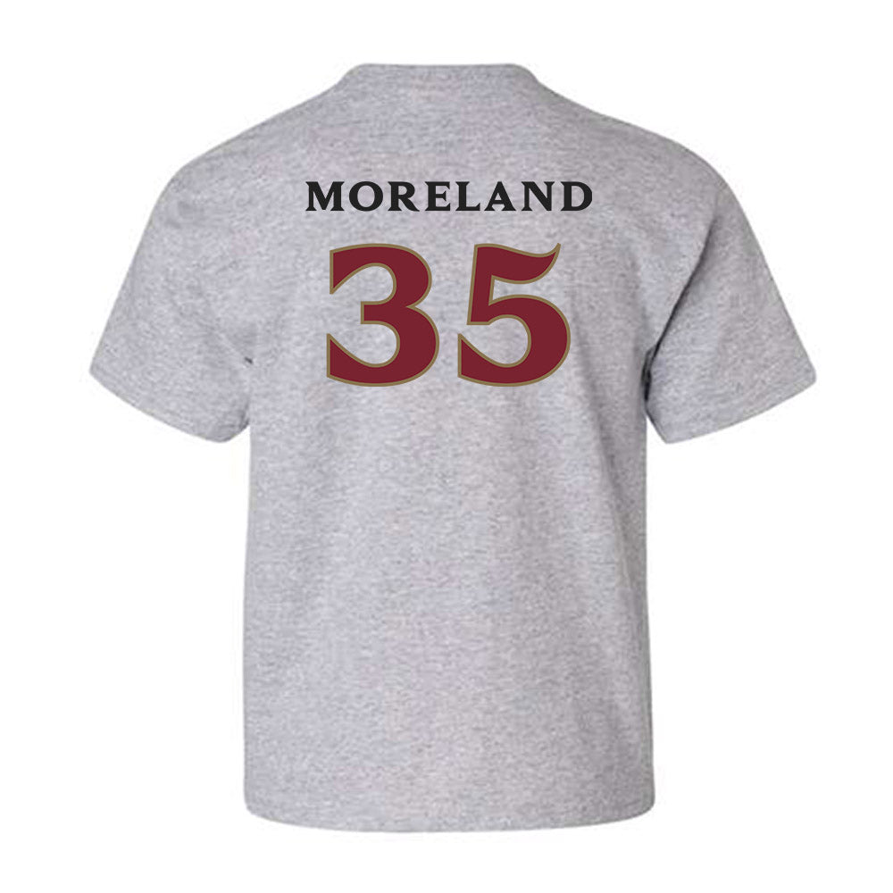 Elon - NCAA Football : Owen Moreland - Classic Fashion Shersey Youth T-Shirt-1