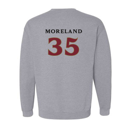 Elon - NCAA Football : Owen Moreland - Classic Fashion Shersey Crewneck Sweatshirt-1