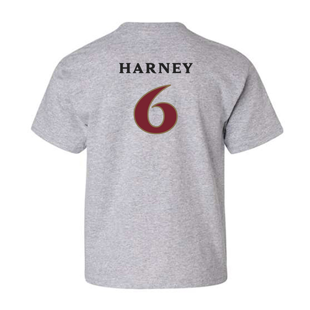 Elon - NCAA Football : Tyquan Harney - Classic Fashion Shersey Youth T-Shirt-1