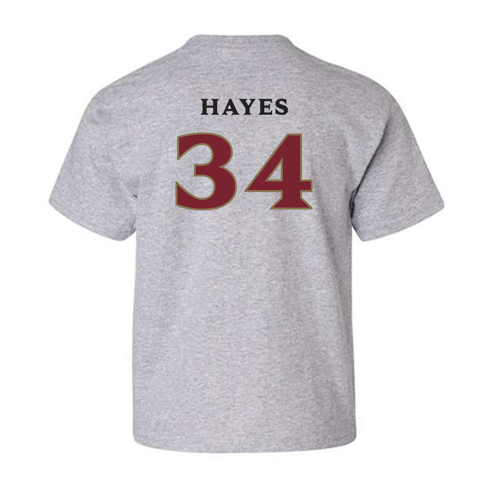 Elon - NCAA Football : Nathan Hayes - Classic Fashion Shersey Youth T-Shirt-1