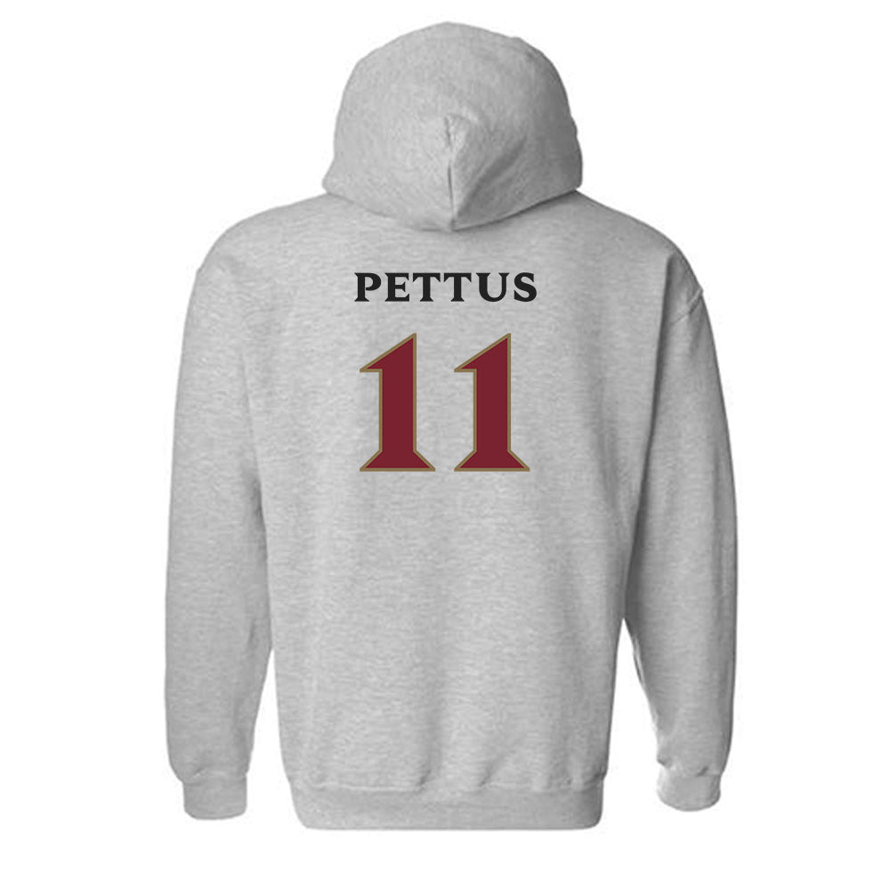Elon - NCAA Men's Basketball : Randall Pettus - Classic Fashion Shersey Hooded Sweatshirt-1