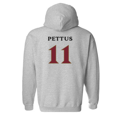 Elon - NCAA Men's Basketball : Randall Pettus - Classic Fashion Shersey Hooded Sweatshirt-1