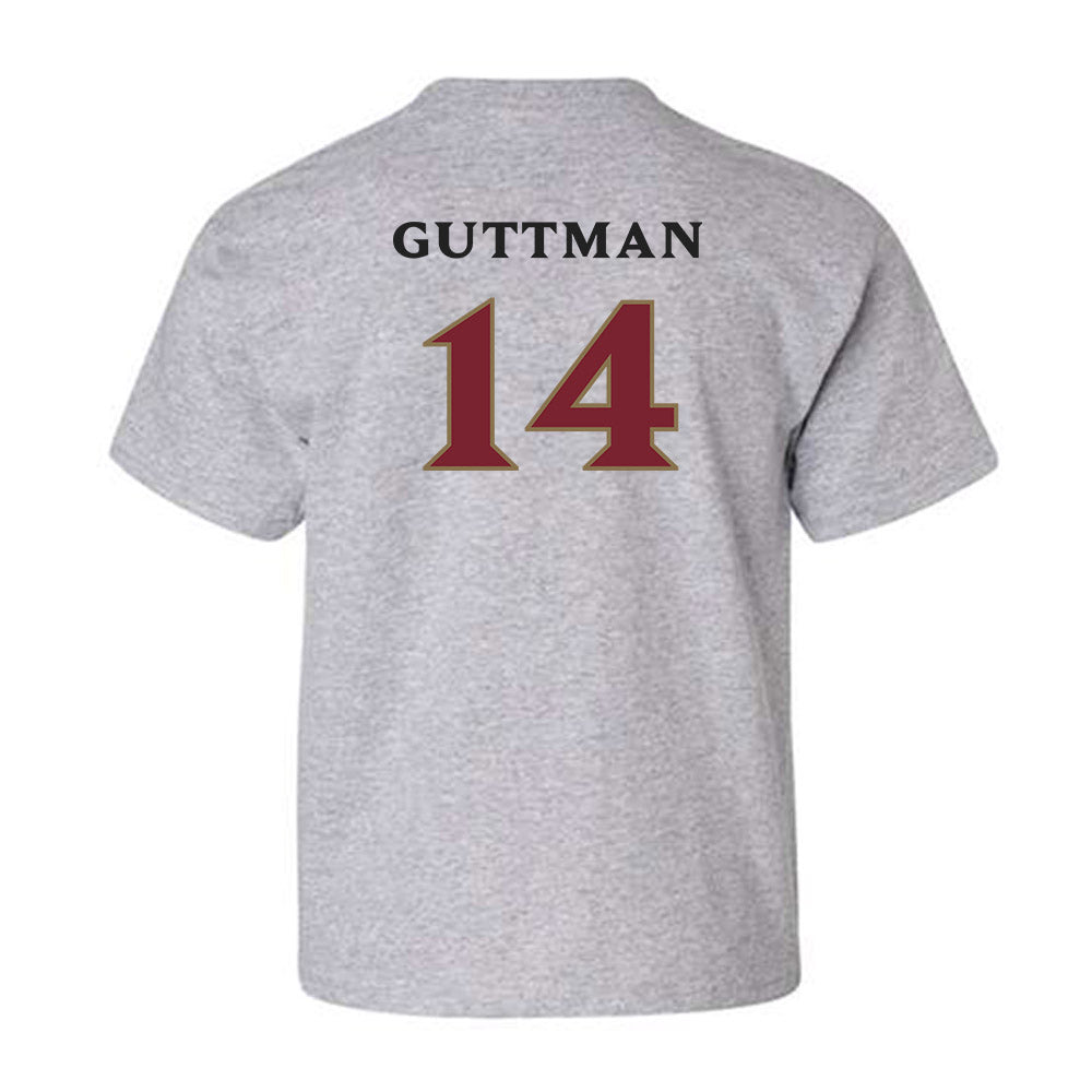 Elon - NCAA Football : Elijah Guttman - Classic Fashion Shersey Youth T-Shirt-1