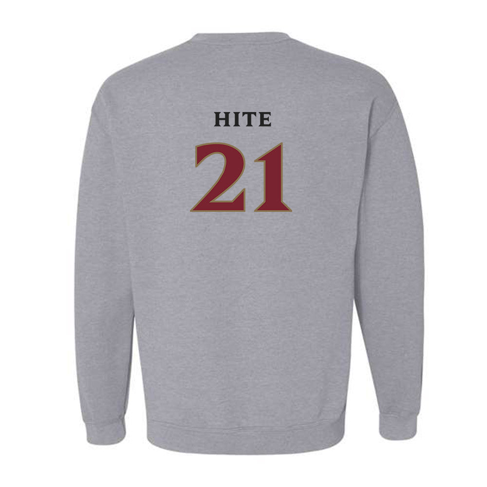 Elon - NCAA Football : Derek Hite - Classic Fashion Shersey Crewneck Sweatshirt-1
