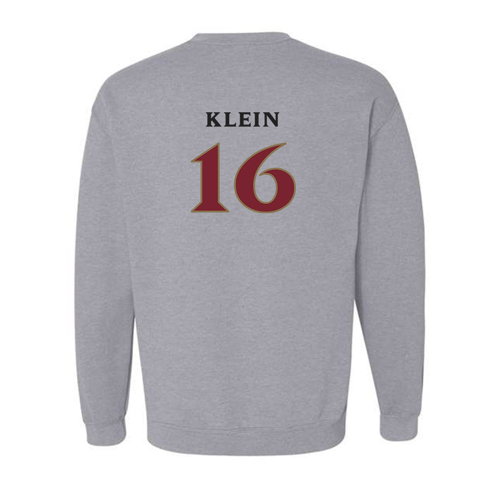 Elon - NCAA Softball : Jenna Klein - Classic Fashion Shersey Crewneck Sweatshirt-1