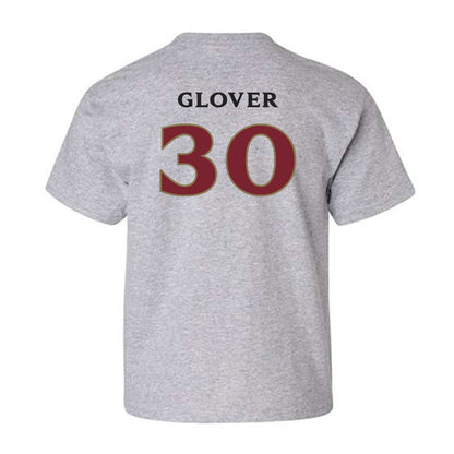 Elon - NCAA Football : Jordan Glover - Classic Fashion Shersey Youth T-Shirt-1