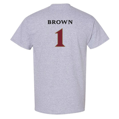 Elon - NCAA Football : Jevean Brown - Classic Fashion Shersey T-Shirt-1