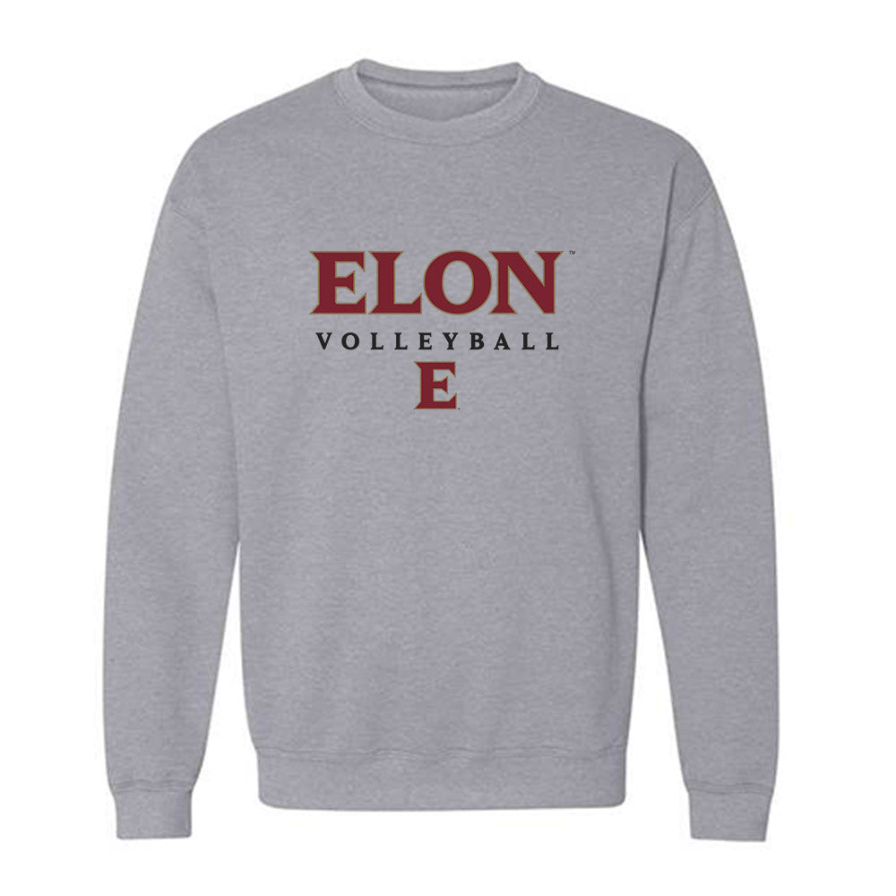 Elon - NCAA Women's Volleyball : April Rice - Classic Fashion Shersey Crewneck Sweatshirt-0