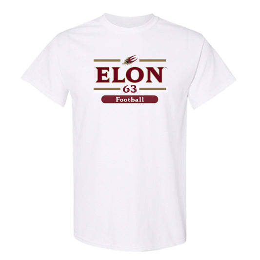 Elon - NCAA Football : Will Tellers - Classic Fashion Shersey T-Shirt-0